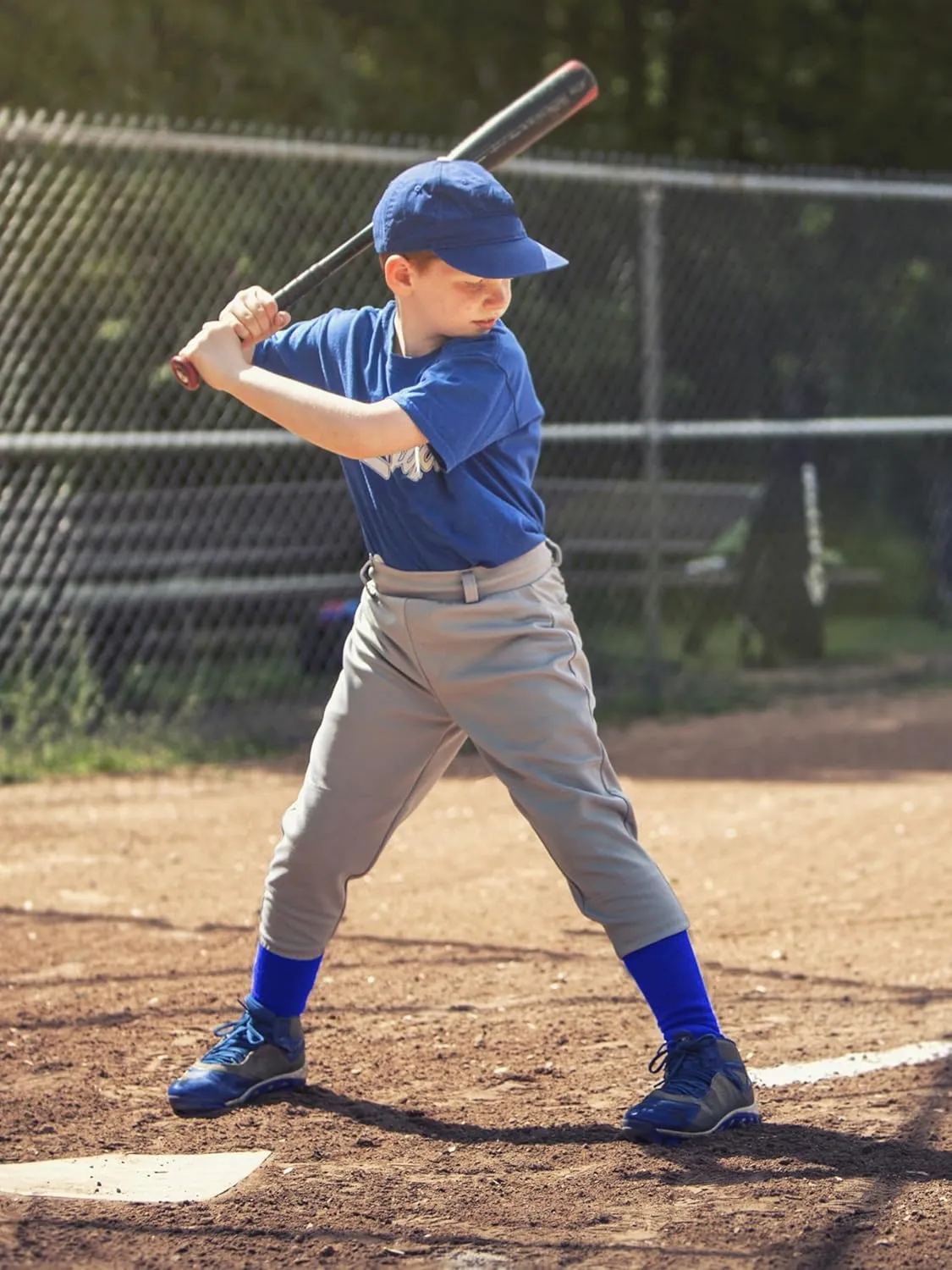 Baseball Socks and Belt Combo Set Cotton Boys Adjustable Baseball Softball Socks and Belt for Boys Girls