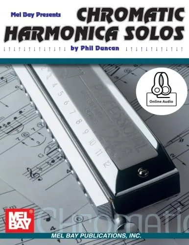 Chromatic Harmonica Solos Paperback  July 6, 2015
