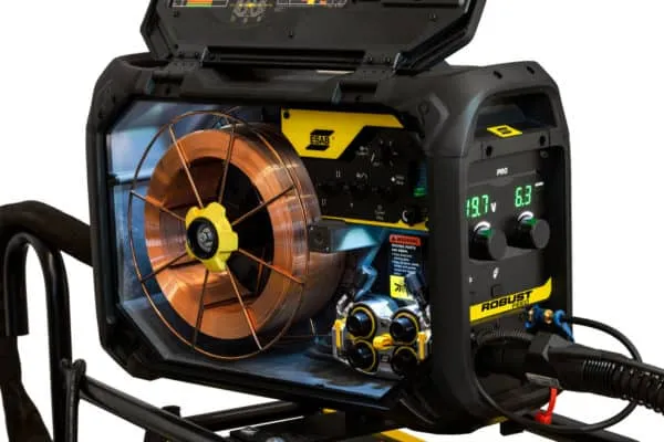 Esab Warrior 500i CC/CV with Robust Feed Pro Wire Feeder