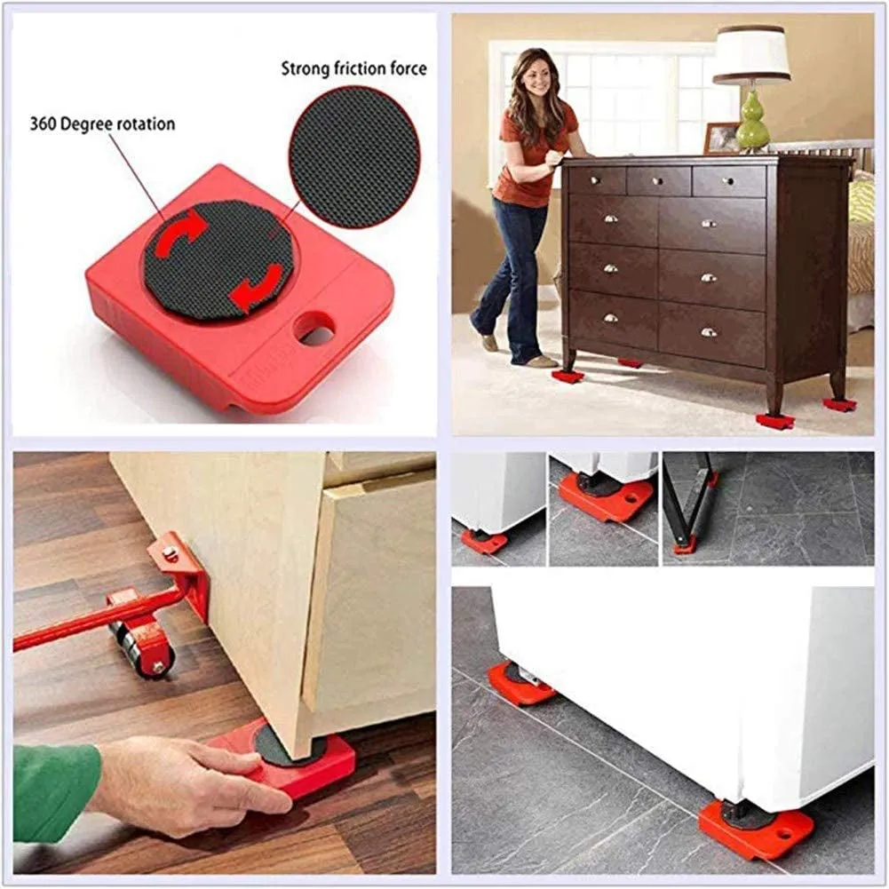 Heavy Duty Furniture Mover Set (5Pcs)