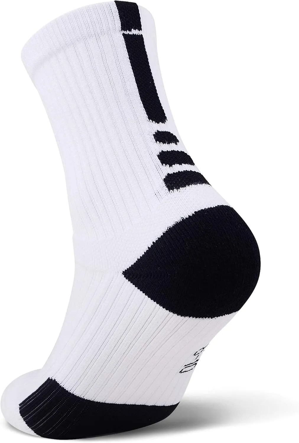 JHM Kids Athletic Sport Sockcs Team Basketball Soccer Crew Socks For Ages 4 to 16
