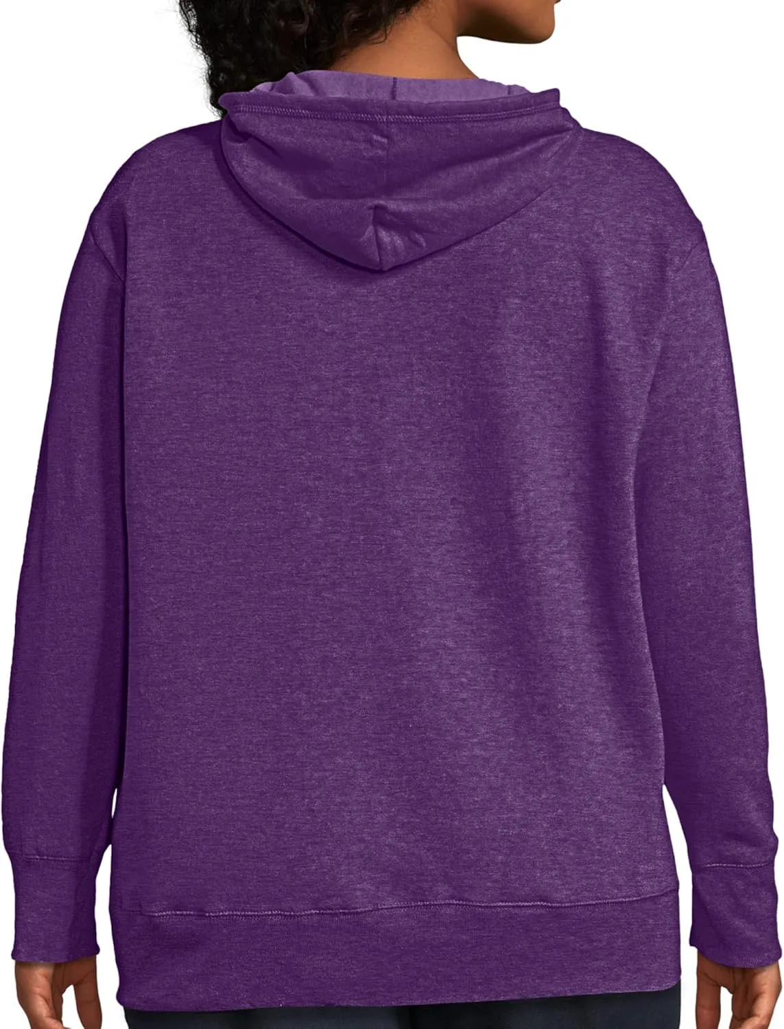 Just My Size Women's Ecosmart Fullzip Fleece Hoodie