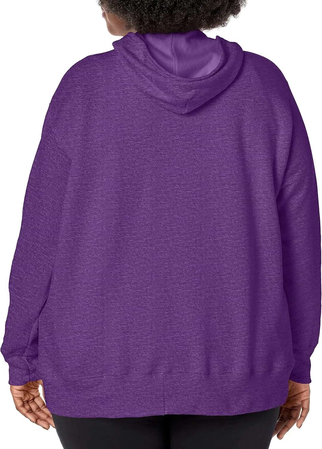 Just My Size Women's Ecosmart Fullzip Fleece Hoodie
