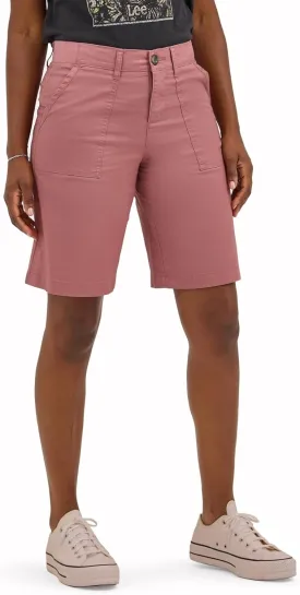 Lee Women's Ultra Lux Comfort with Flex-to-go Utility Bermuda Short