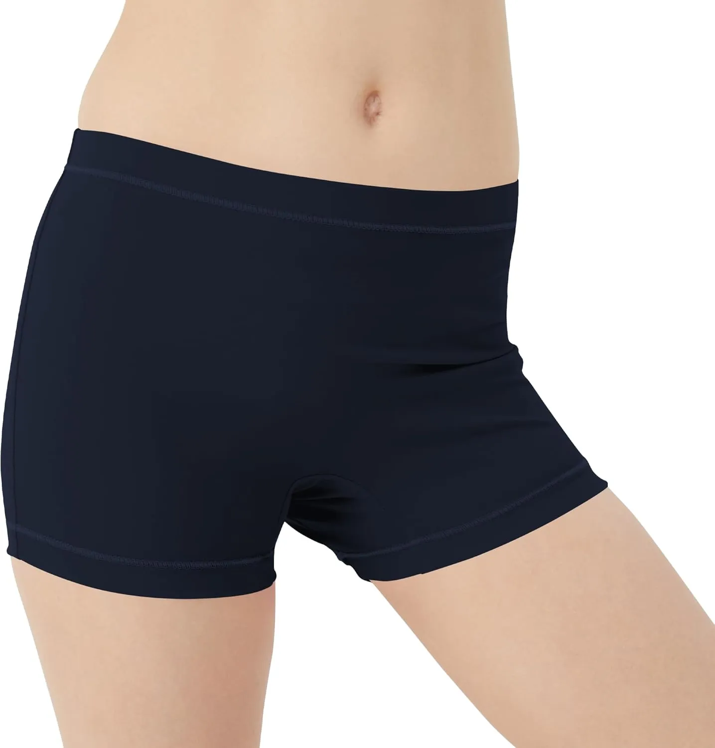 QBK Toddler Girls Swim Shorts 2T-14 Boyshort Swimsuit UPF 50  Quick Dry Rash Guard Swim Bottoms