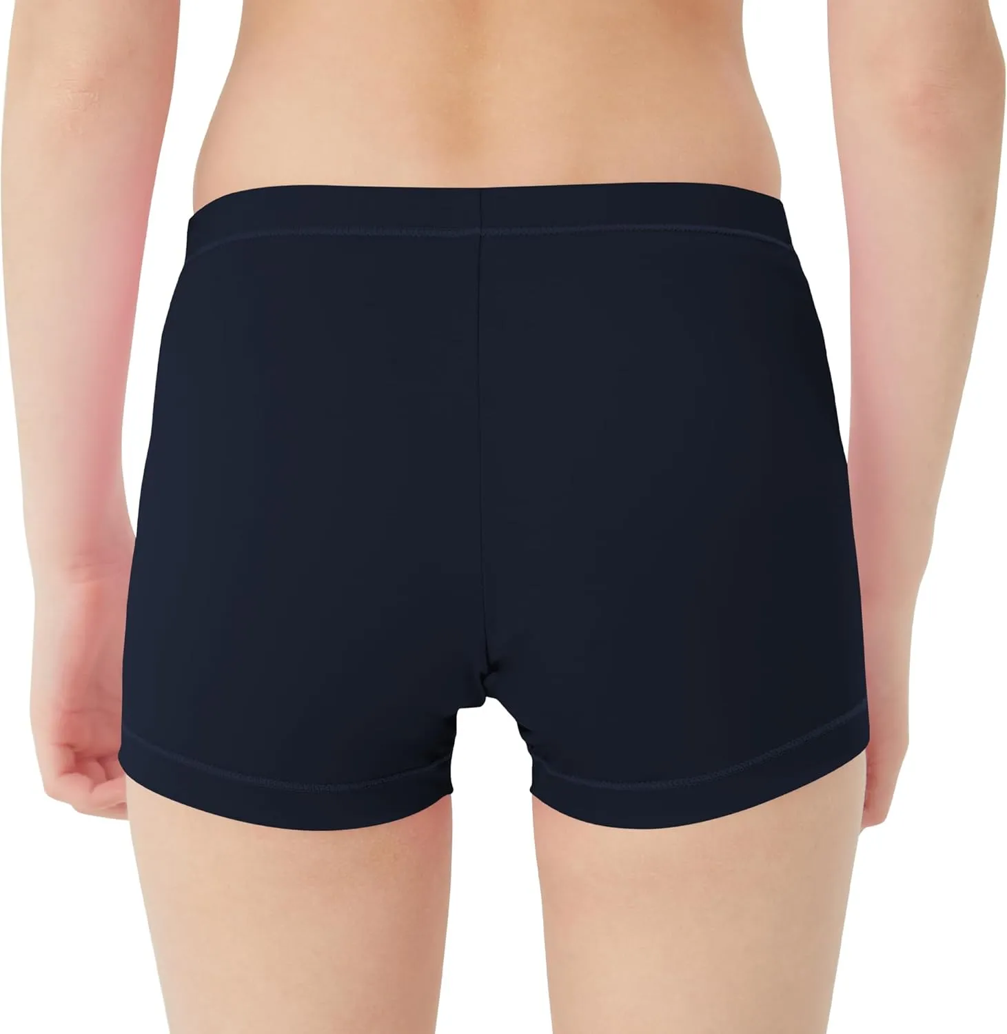 QBK Toddler Girls Swim Shorts 2T-14 Boyshort Swimsuit UPF 50  Quick Dry Rash Guard Swim Bottoms