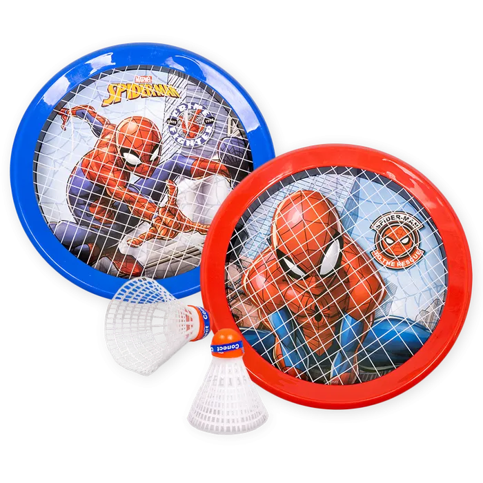 Return Gifts - Marvel Spiderman Handminton. New way to play badminton indoors & outdoors (Pack of 3,5,12)