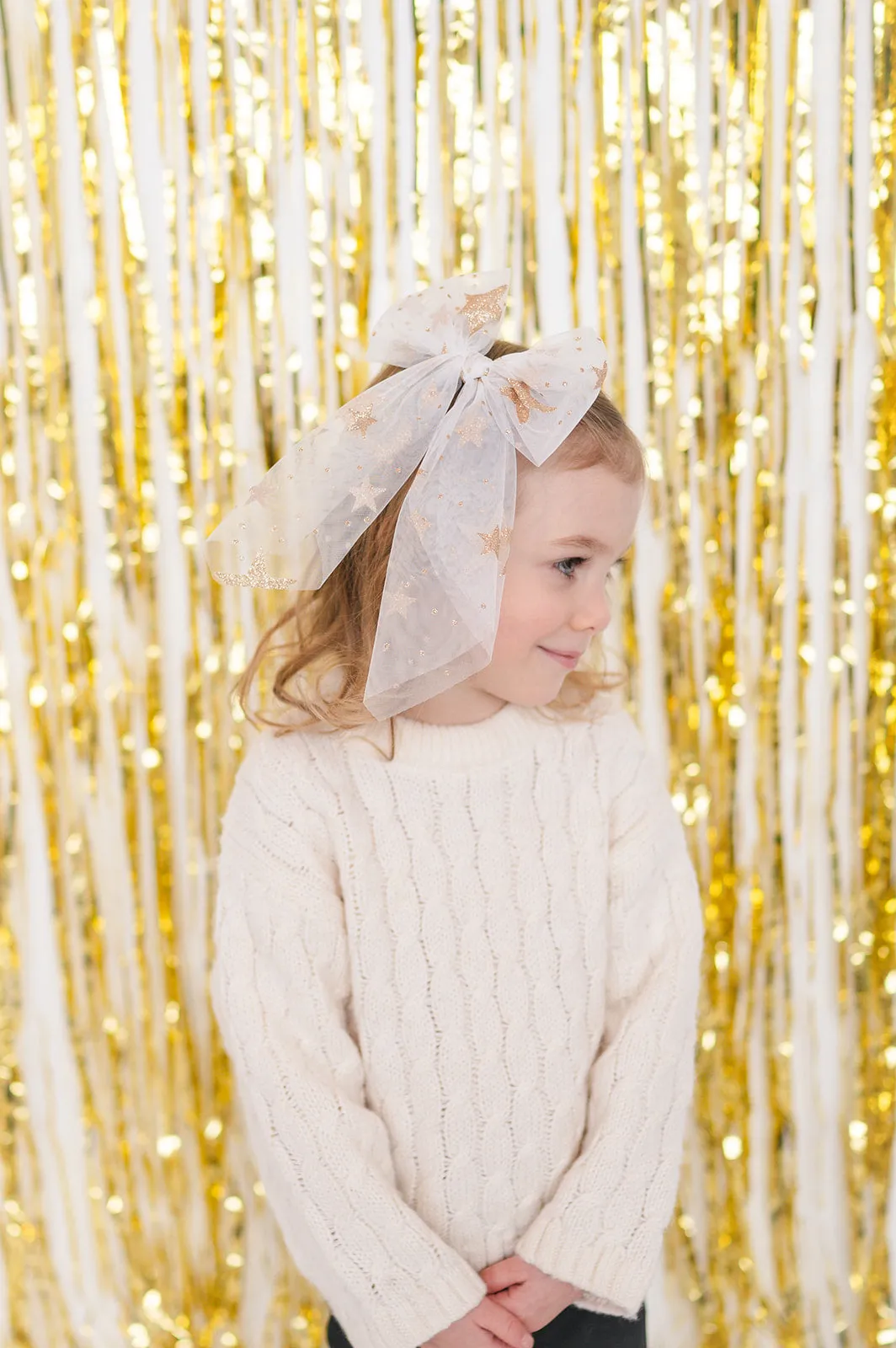 Sparkle | Tulle Statement Bow