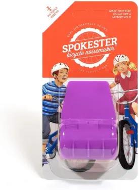 SPOKESTER Bicycle Noise Maker - Makes Your Bike Sound Like a Motorcycle